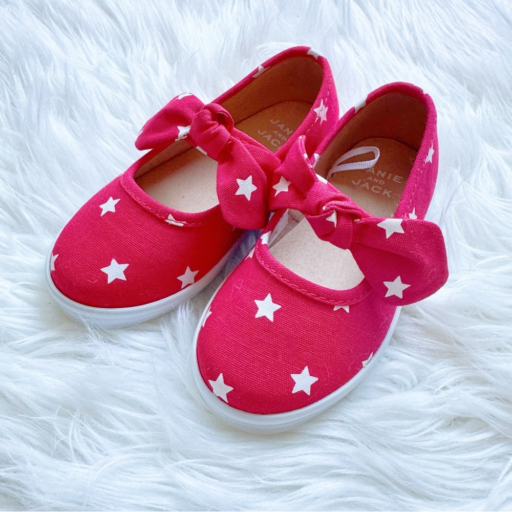 New Janie and Jack Star Bow Sneaker